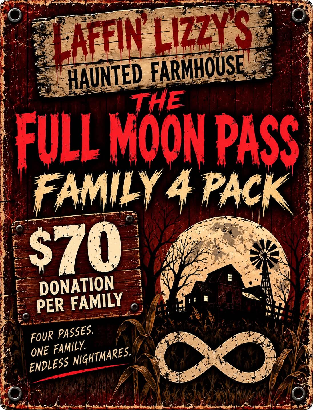 The Full Moon Pass Family 4 Pack